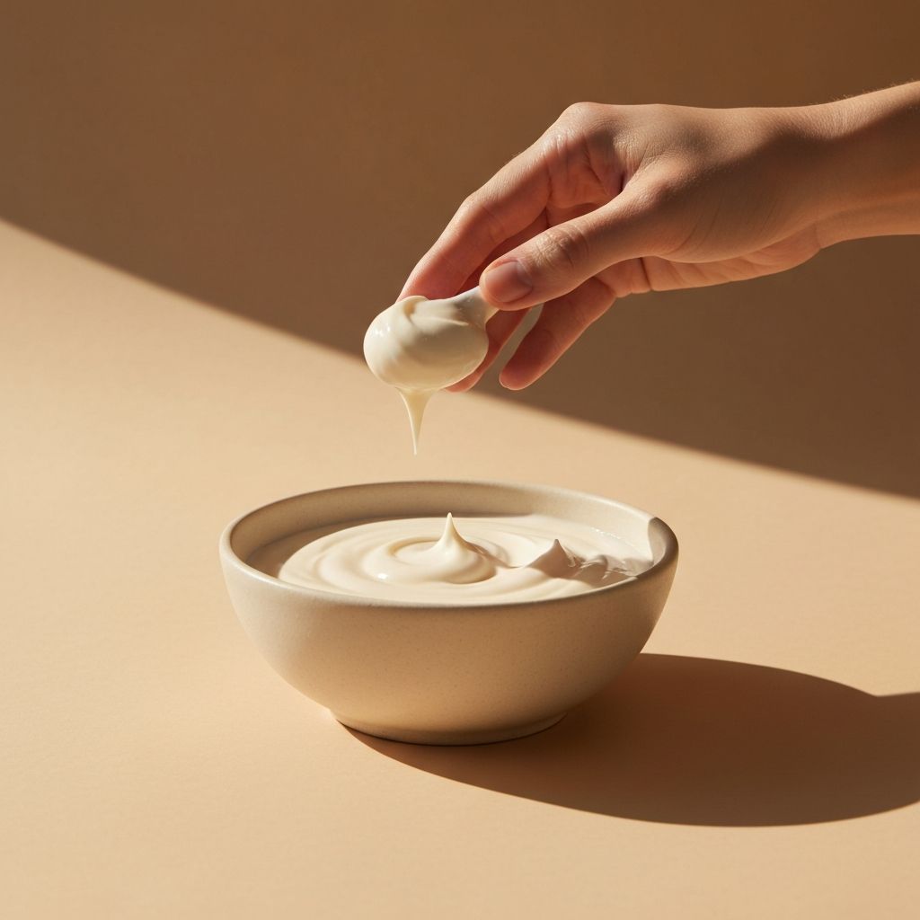 Neutral body care scene